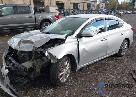 2017 Nissan Sentra S из США, поврежденный, VIN 3N1AB7AP6HY381358